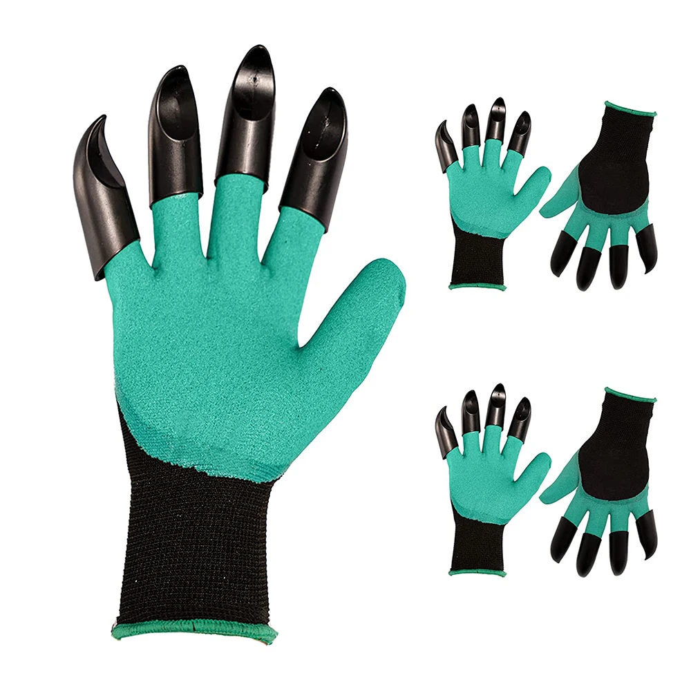 

Garden Gloves with Claws for Women and Men Both Hands Gardening Work Gloves Garden Gloves Yard Work Safe Gloves for Easy Digging