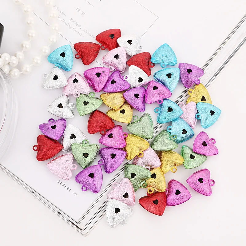 Железные рождественские декоративные подвески в форме сердца для изготовления