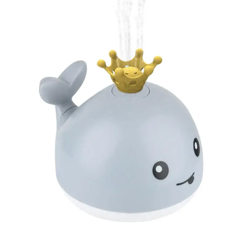 

Kids Baby Bath Toys Cute Cartoon Whale Floating Spraying Water Bath Toy Spout Spray Shower Bathing Swimming Bathroom Bathtub Toy
