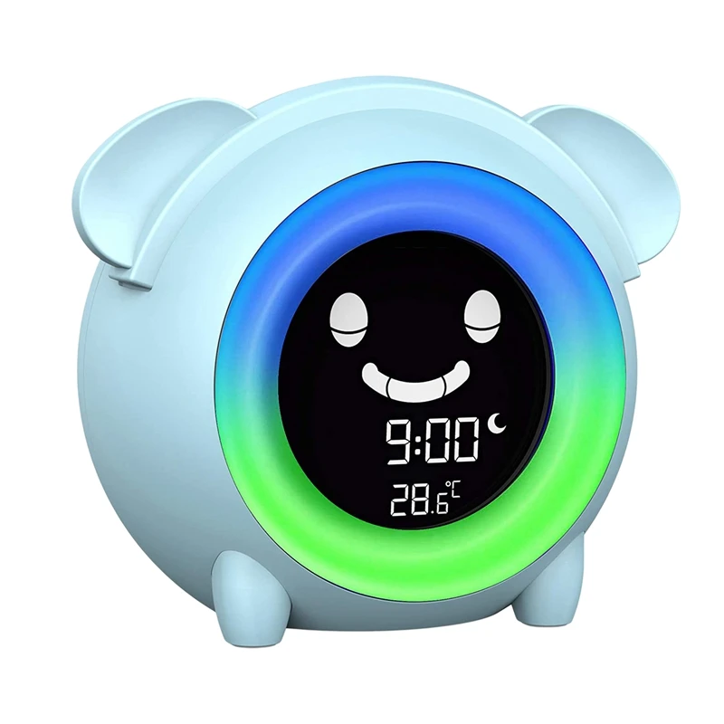 

Alarm Clock For Kids Alarm Clock With Nap Timer Children's Sleep Trainer For Toddlers Night Light Wake Up Light
