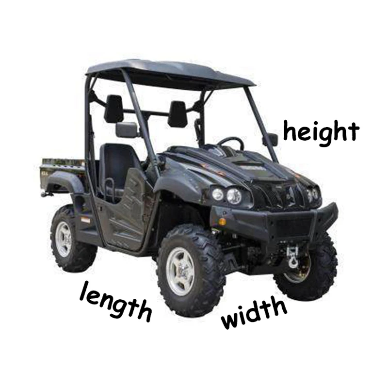 Наружная крышка UTV водонепроницаемая Пылезащитная 210D из ткани Оксфорд защитная