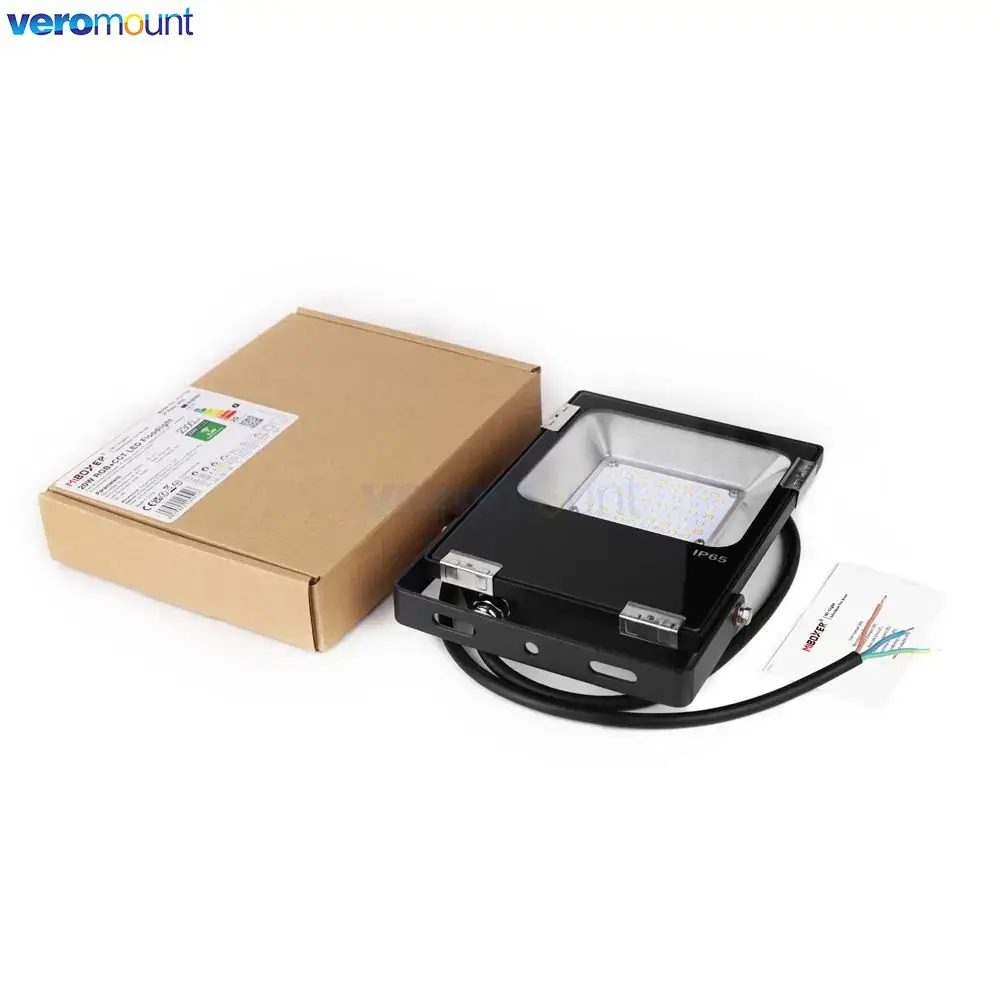 MiBoxer 10W 20W 30W 50W RGBCCT Светодиодный прожектор AC 110V 220V 2.4G Remote / WiFi APP Control IP65