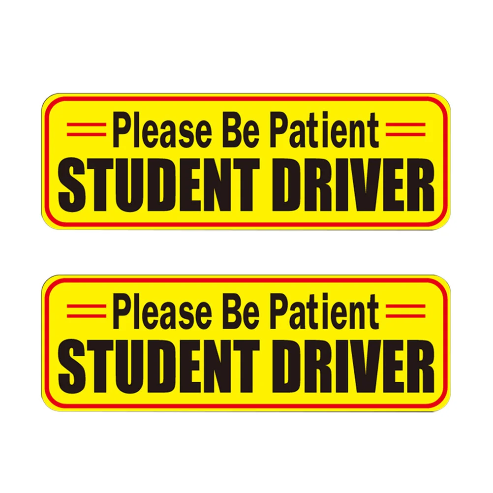 Светоотражающие автомобильные наклейки с эмблемами школьные знаки для водителя