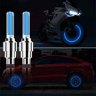 Колпачки для клапанов шин автомобиля, светодиодсветильник для колеса Mercedes Benz A C E R M Class CLA GLA AMG W204 W210 W124 W205 W203 X253