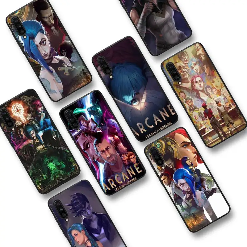

Anime Arcane Jinx Vi Phone Case For Xiaomi mi 9 mi8 F1 9SE 10lite note 10lite Mi 8lite Coque for xiaomi mi 5x