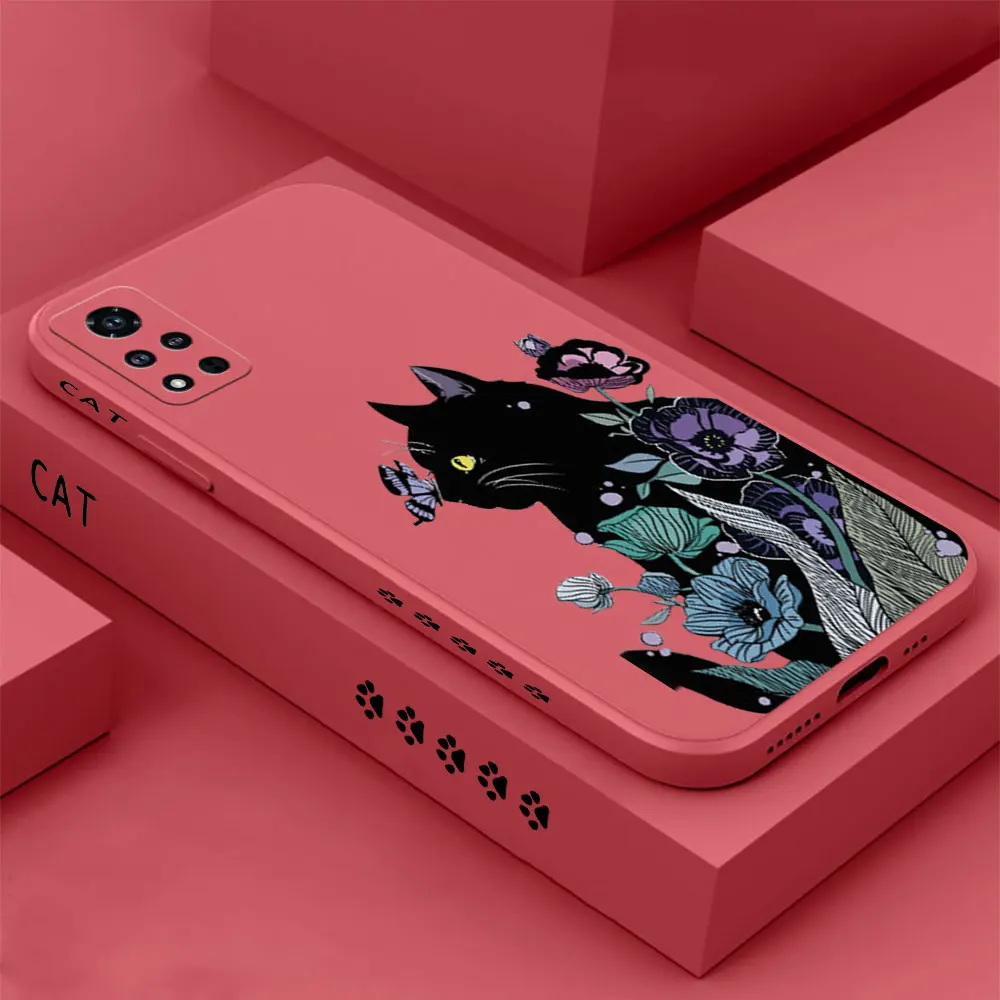 

Cat Playing Phone Case For Honor PLAY 6T 5T 4 MAGIC 5 4 3 X40 X40I X30 X20 X10 V40 V30 V20 V10 PRO TLITE MAX 4G 5G Cover Fundas