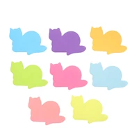 16pcs stickers sticky memo stickers animals shaped notes cartoon cat memo pads for students school gift