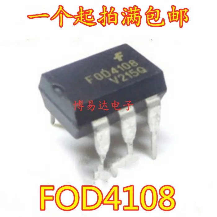 10 шт./партия FOD4108 DIP6 IC