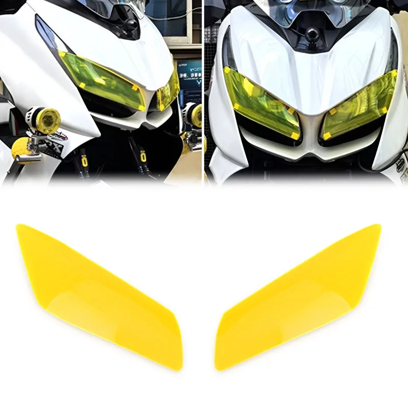 Акриловая передняя фара мотоцикла защита объектива головного света подходит для