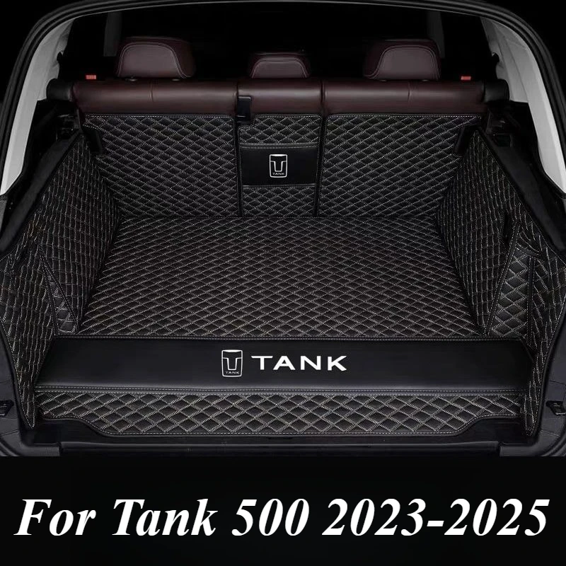Фото Для Great Wall Motors Tank 500 2023 2024 2025 Полнозакрытая накладка на багажник, специально для украшения салона автомобиля, аксессуары №4