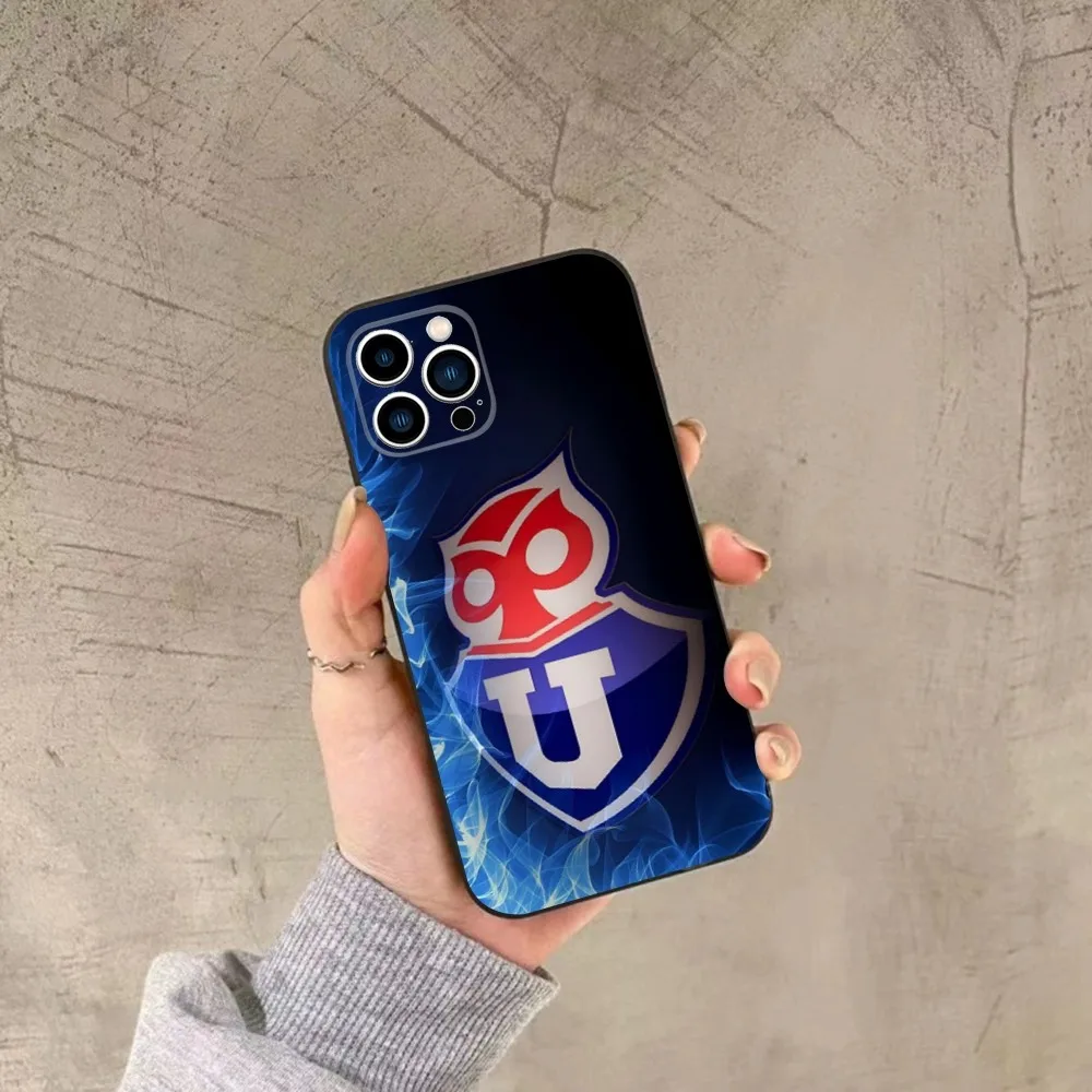 Чехол для телефона с логотипом Чили U-University iPhone 16 15 14 13 12 11 Plus Pro Max XS X XR SE Mini 8 7 мягкий