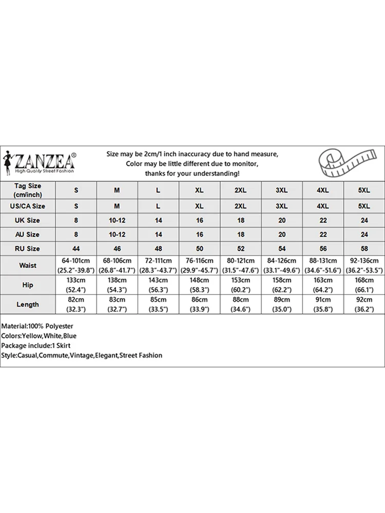 Осенняя модная Лоскутная юбка ZANZEA Корейская трапециевидная Женская макси с