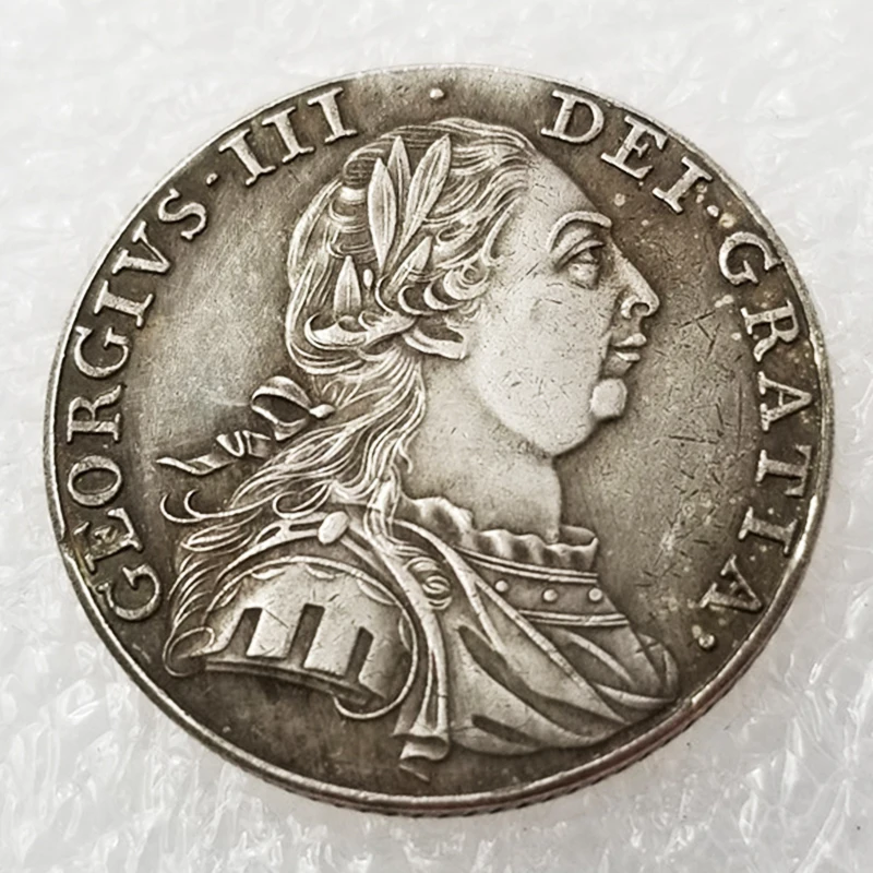 

1787 England Georgivs iii Antique Silver Coin Collectibles Medal Album Original Coins Home Decoration Collectible Coins monedas