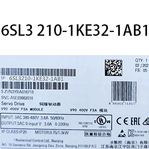 

Module 6SL3210-1KE32-1AB1