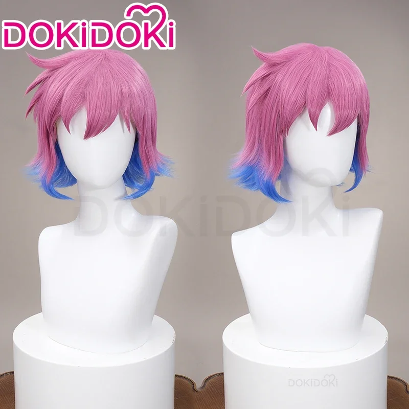 В НАЛИЧИИ Парик Ramona Flowers Аниме Scott Pilgrim Takes Off Косплей DokiDoki 35 см Короткие волосы