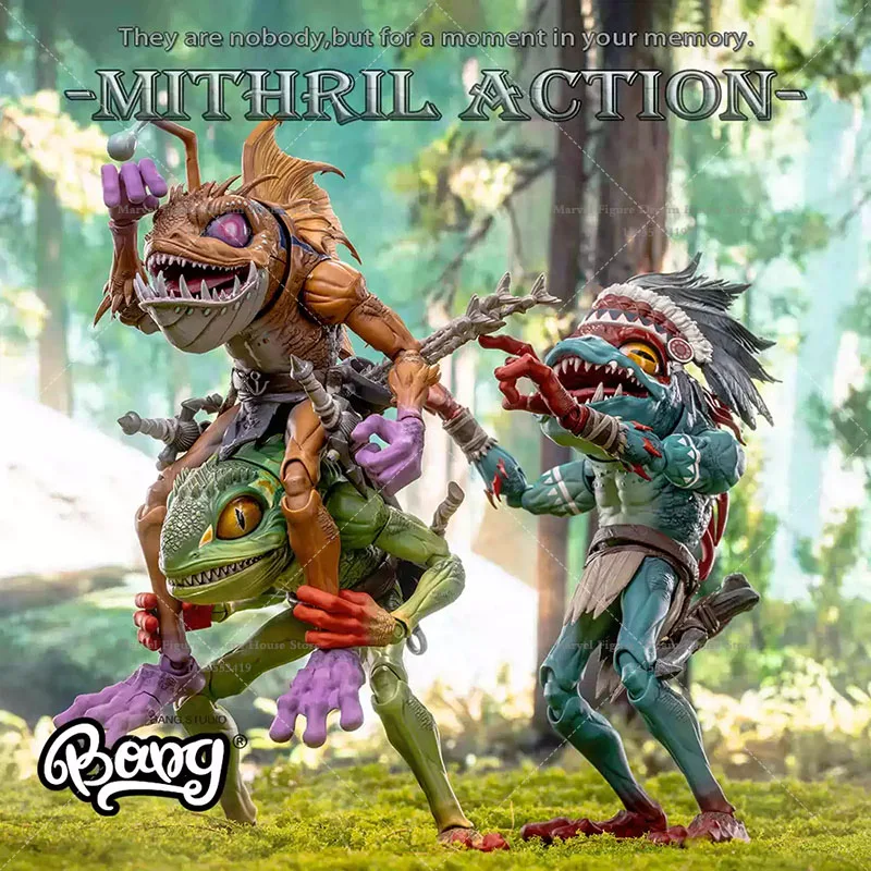 GREYKNIGHT масштаб 1/10 рыба оркс племя лезвие Tide Warriors Abyssal Shooter Wave Chief 16 см полный