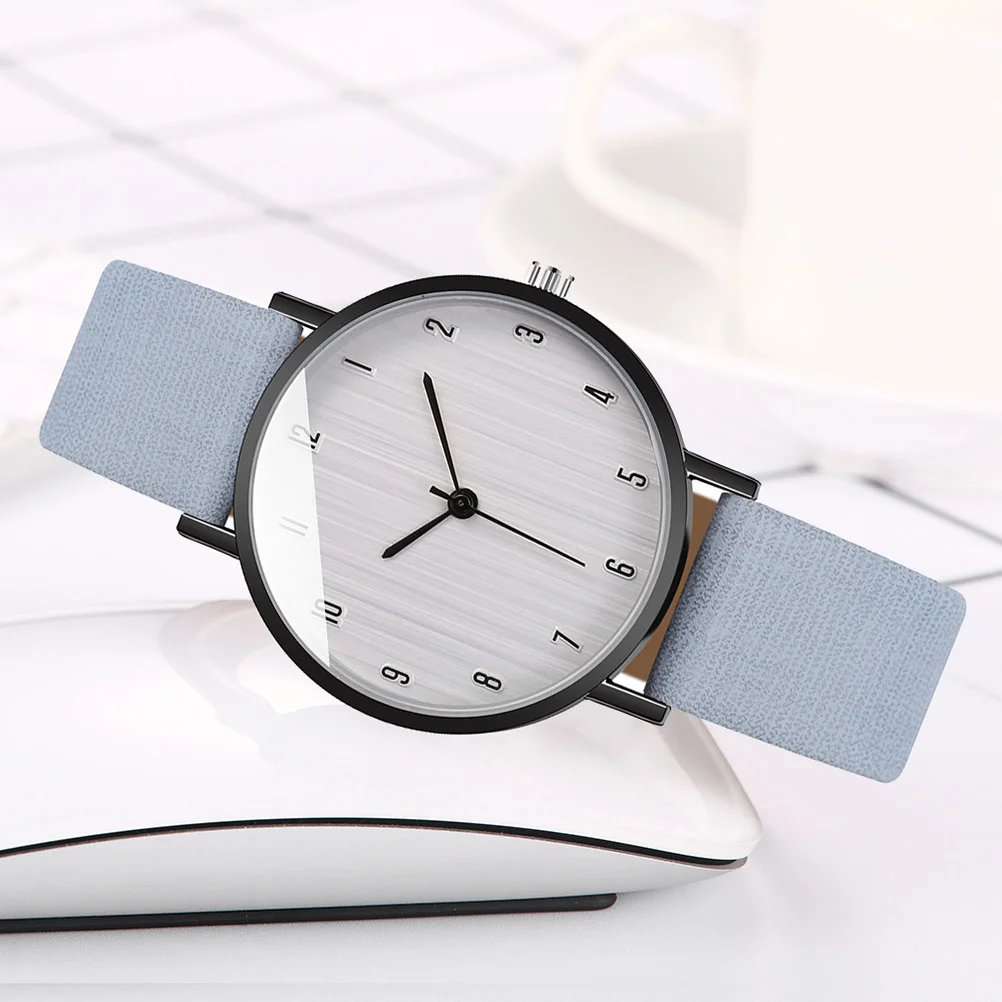 Легкие наручные часы женские кварцевые мужские изысканный ремешок бежевая