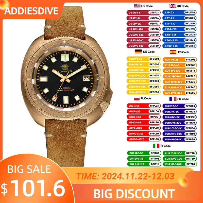 Аксессуары для дайвинга AD2104 CUSN8 бронзовая фотовспышка Автоматическая