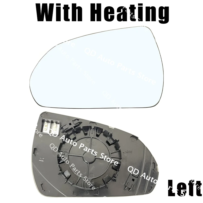 Для Hyundai Accent 2018-2020 87611-H6000 87621-H6000 объектив зеркала заднего вида с подогревом