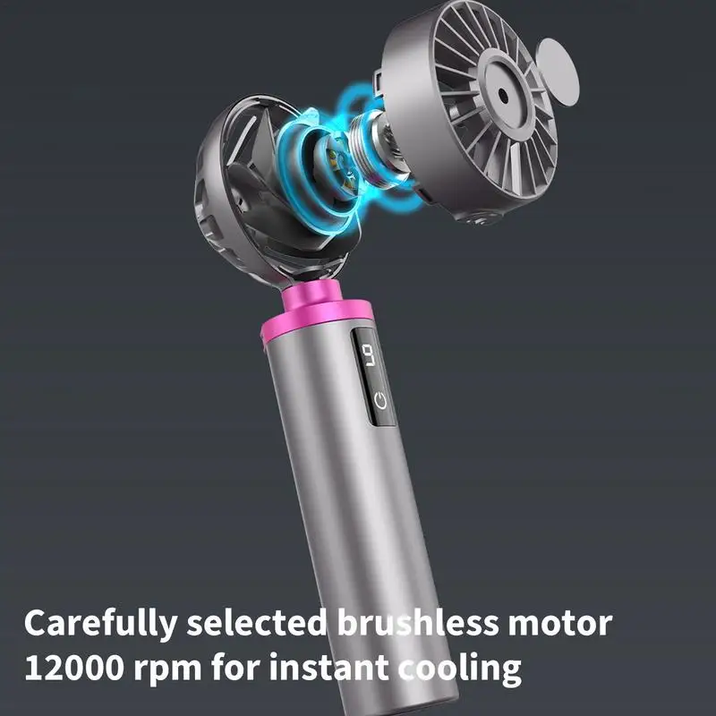 Ручной мини-вентилятор с 9 передачами скорость ветра портативный карманный