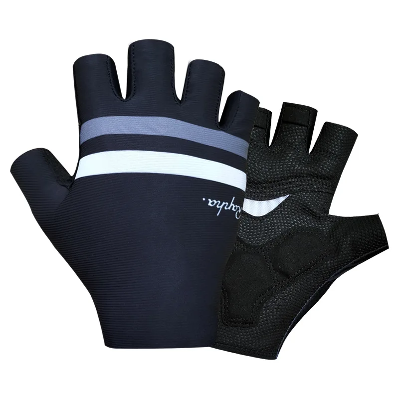 UAETour France Half-Finger Riding Gloves Bicycle Outdoor Non-Slip Female Male Sports Fitness Exercise