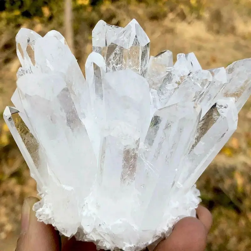 Free Shipping Items Natural Crystal Raw Stone Energy Ornaments Home Furnishing Jewelry Fortune Art Net Red Magnetic Field