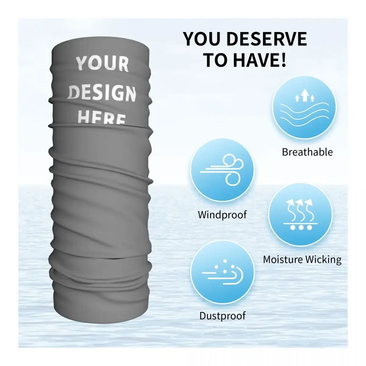 Ваш дизайн здесь бандана Шея Гетры Ветрозащитный лицо шарф Обложка