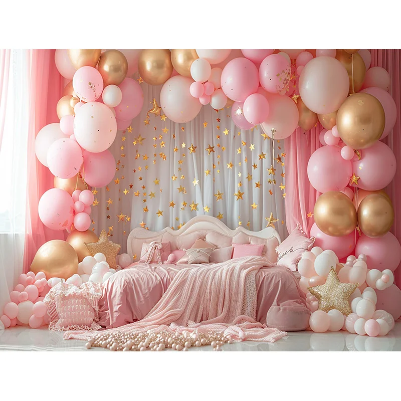 Фон для фотосъемки с днем рождения детской комнаты