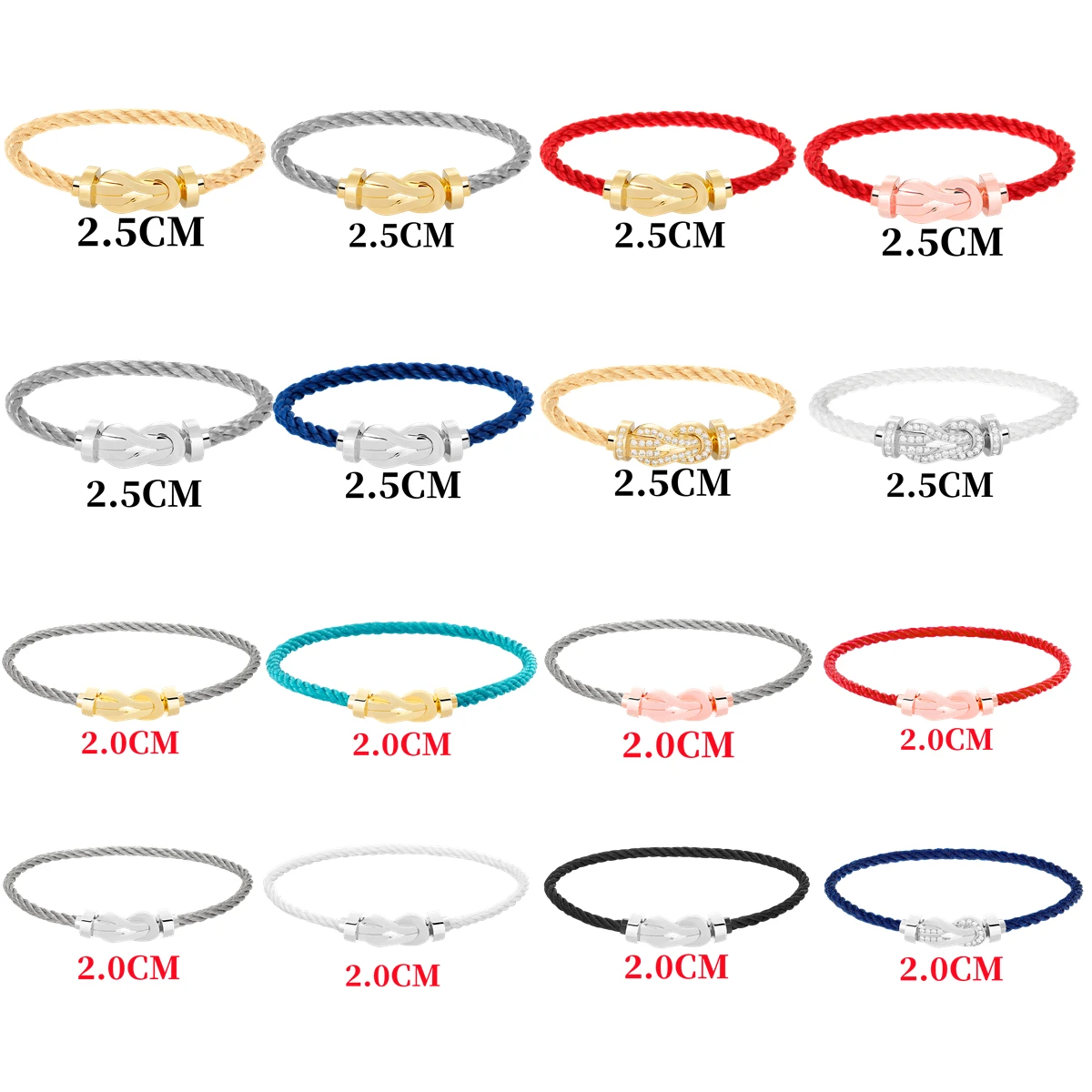 

Роскошные ювелирные изделия, браслет на удачу для пар, браслет шанс бесконечности, логотип 1:1, серебро 925 пробы, золотой 18 карат, подарок, брас...