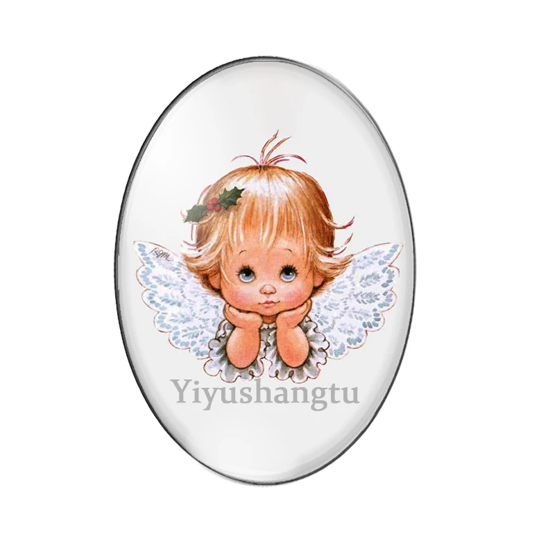 Стеклянный кабошон с плоской задней поверхностью 13x1 8 мм 18 х2 5 30 х40