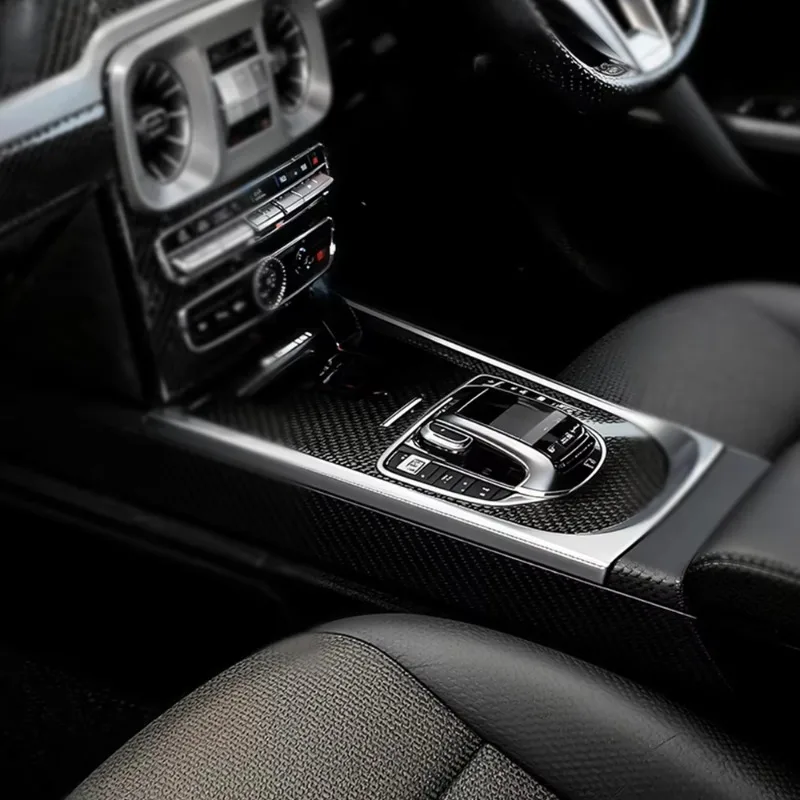 Комплект внутренней отделки дверных панелей и центральной консоли CarbonStep Sport-Style из карбона для G63 (19-24) NDT (art.: 3920dcfade45a) - 3920dcfade45a