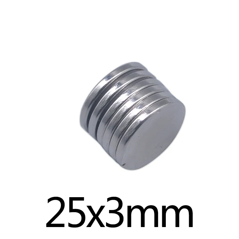 

Круглые магниты 25x3 мм