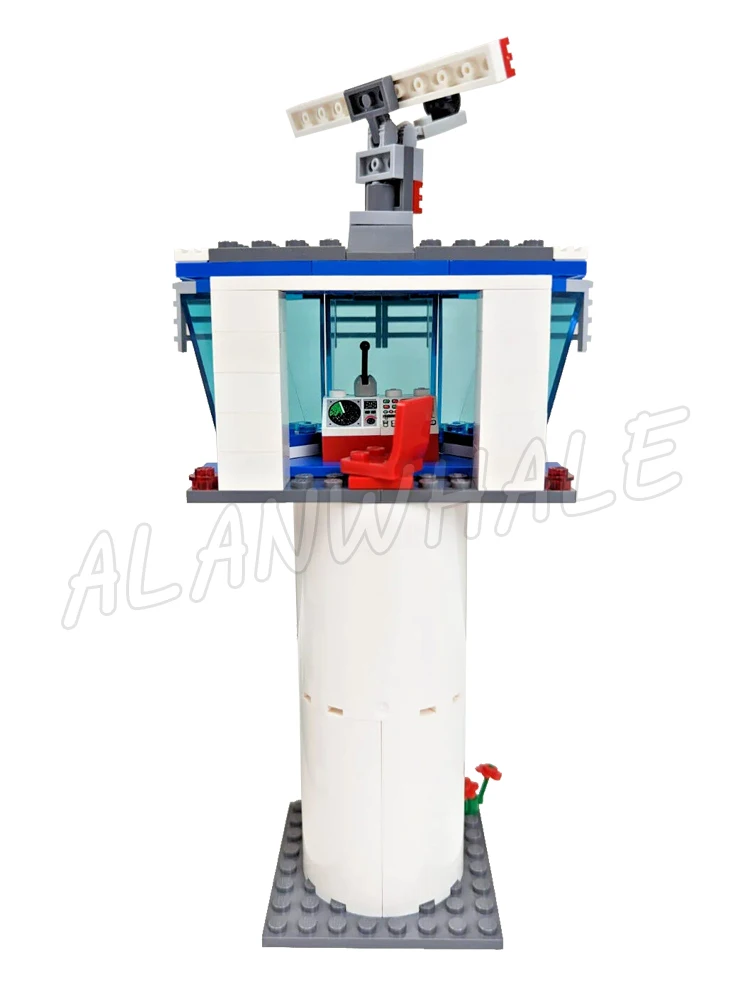 703 шт. городская аэропортная башня самолет летный терминал багажная тележка C2082