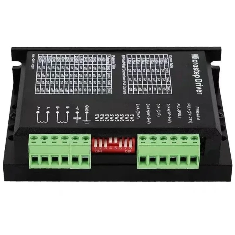 Цифровой Драйвер шагового двигателя DM556 2-фазный контроллер NEMA23 NEMA34 5 6 А для 57 86