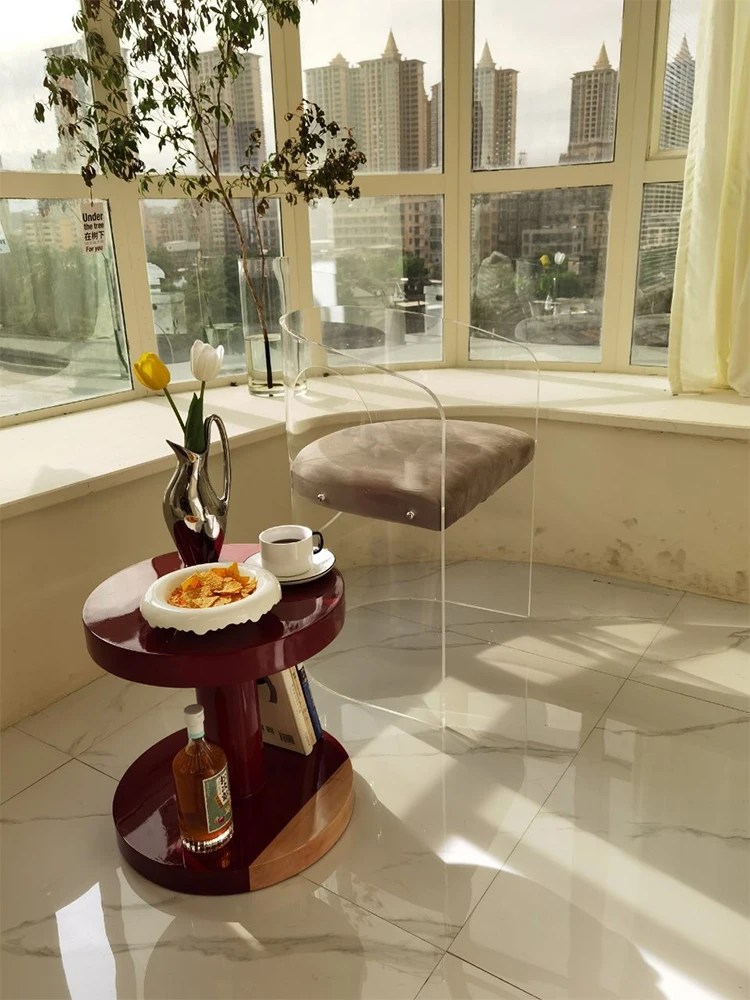 Стул акриловый прозрачный для макияжа