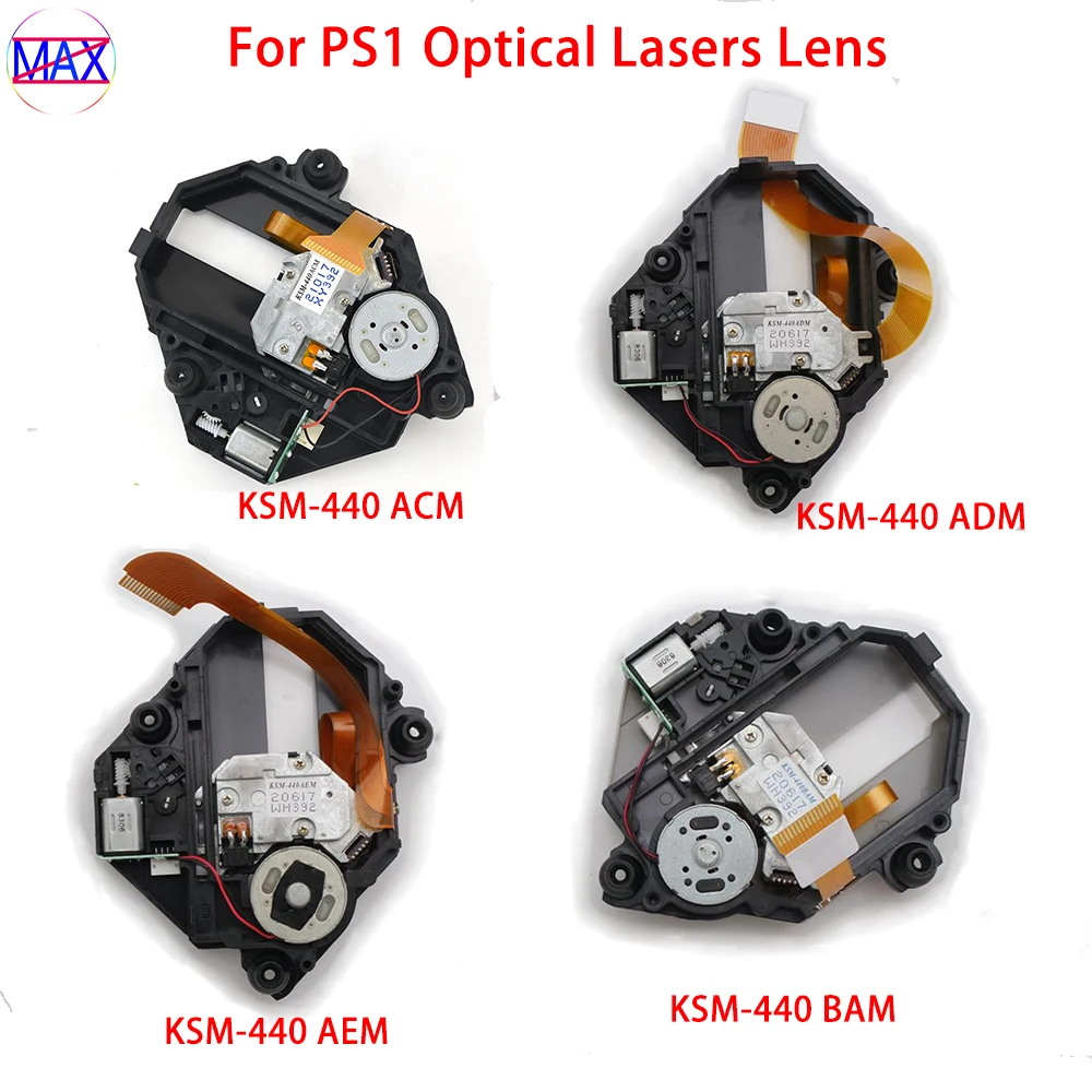 

5pcs/lot KSM-440ACM KSM-440ADM KSM-440AEM KSM-440BAM Laser Head For PS1 Game Console Optical Laser Lens For Sony PlayStation 1