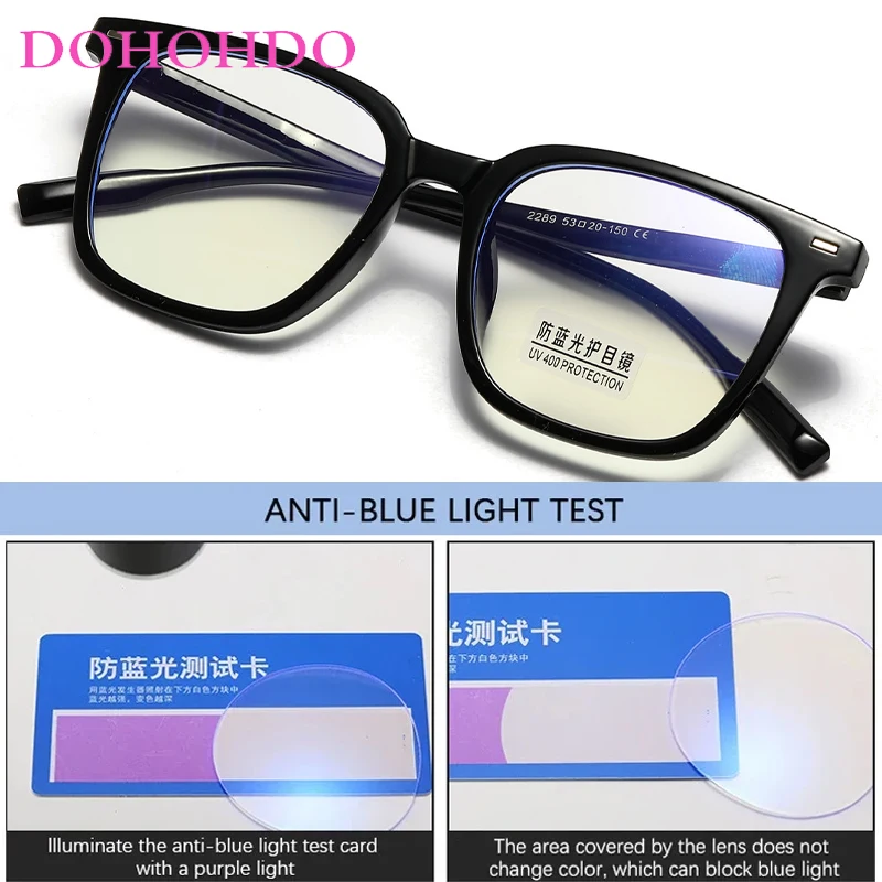 Оправа для оптических очков DOHOHDO TR90 мужчин и женщин аксессуар в ретро стиле