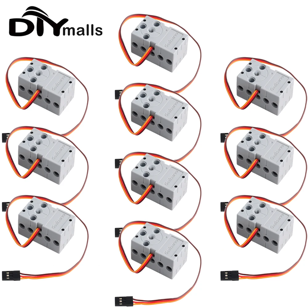 

1/2/4/10 шт. 360 градусов 2 кг серый Geek сервомотор пульт дистанционного управления для Geekservo 2 кг 360 4,8 в-6 в для Micro:bit Raspberry Pi