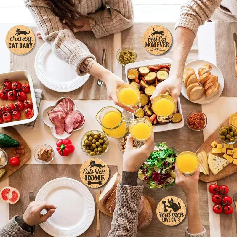 6 шт./набор подставки для кофейных кружек и посуды