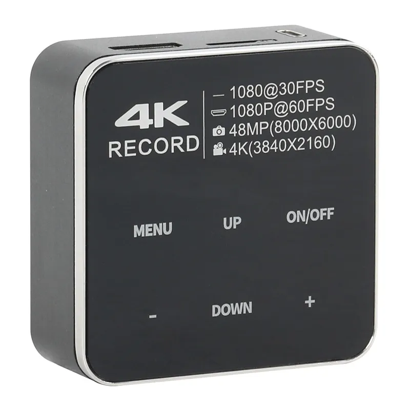 48MP 4K Digital HDMI USB Microscope Camera Touch Panel 100X 130X 180X 200X 500X C-Mount Lens For Phone Repair Soldering
