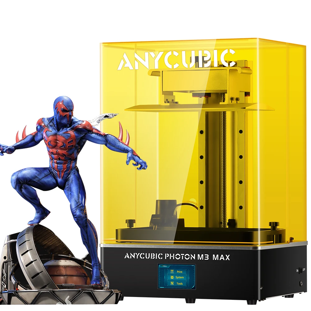 

Customization ANYCUBIC Photon M3 Max print size:298*164*300mm 60mm/h print speed 13.6 inch 7K screen LCD 3d printer