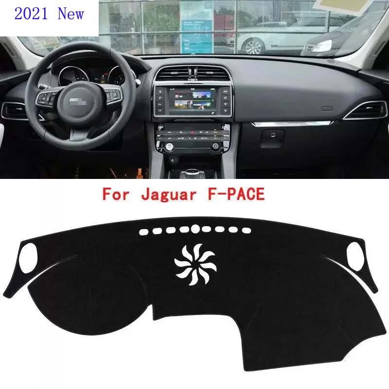 

for Jaguar F-PACE Car Dashboard Cover Non Slip Dash Mat Sun Shade Carpet Pad Car Accessories