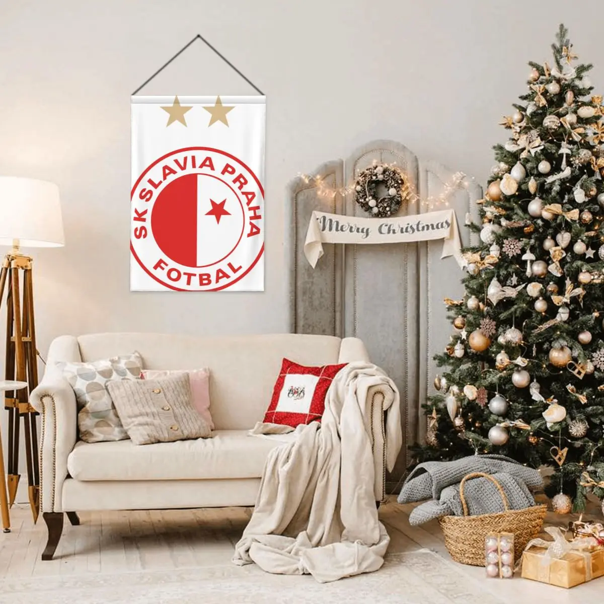 Sk славянская праха украшение для сада флаг двусторонние печатные флаги