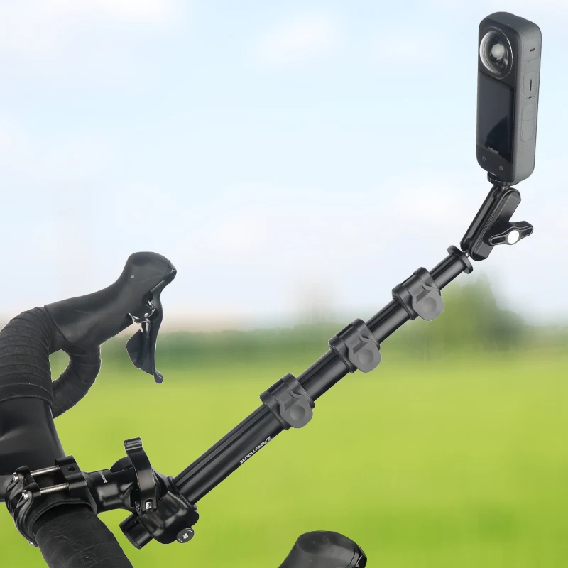 Телескопическая палка для селфи для шоссейного велосипеда MTB для GoPro DJI Insta360, стойка для видеосъемки, быстросъемная стойка для телефона, прямая трансляция (art.: 3920d152ec9f2) - 3920d152ec9f2