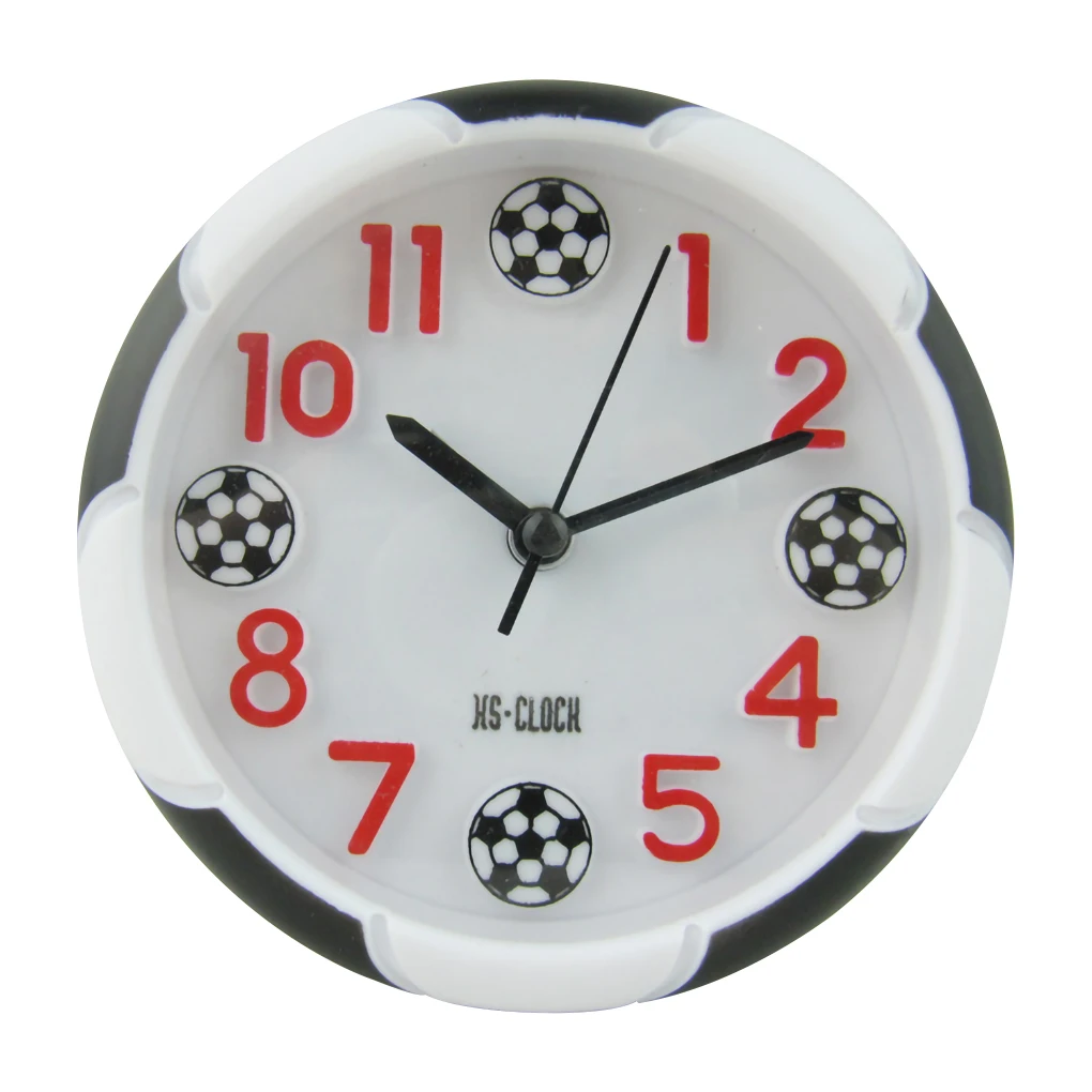 

Alarm Clock Round Cartoon Clock Table Quartz Alarms Watch Table Voice Control Digital Electronic Desktop Clocks Home Decoration