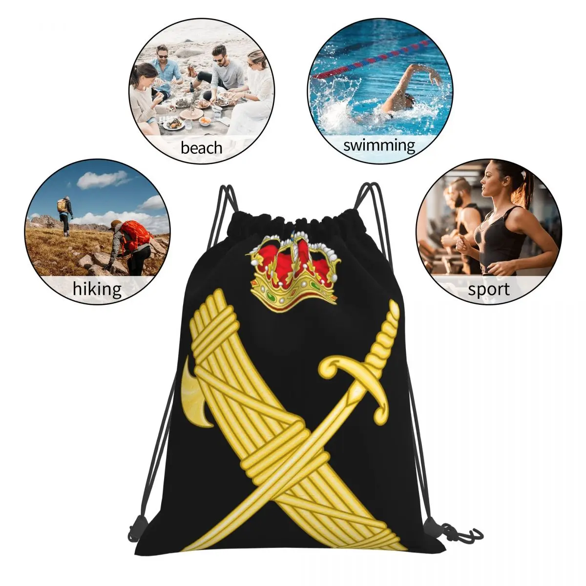 Рисунок 4 - 835 г., сумка на шнурке с флагом Гражданской гвардии