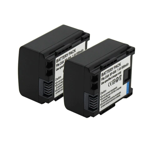 BP-808 BP 808 BP808 Аккумулятор для Canon FS11 FS10 FS100 FS307 FS200 FS300 FS306 HG20 HG10 HG100 HG300 HF100 HFS100 HFS21 HFS11