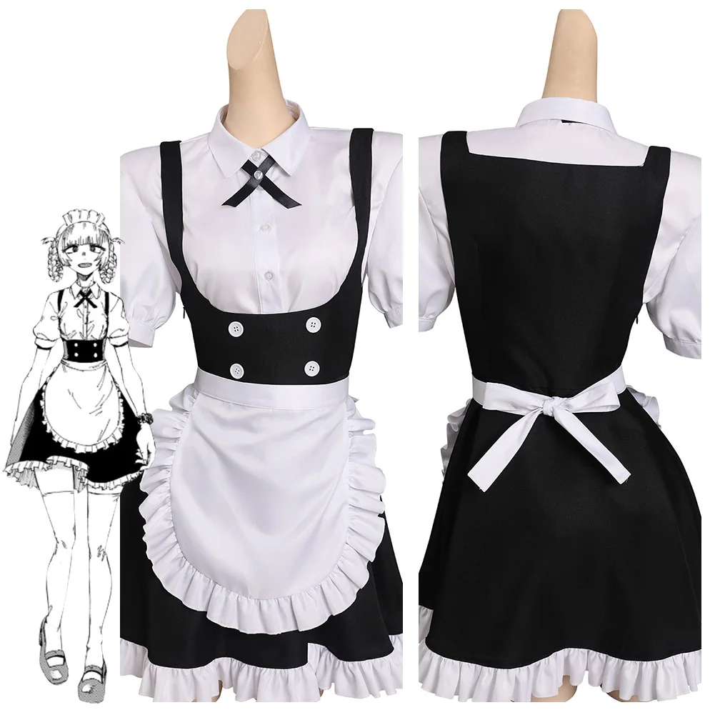 

Call Of The Night Nanakusa Nazuna Cosplay Costume Maid Dress Outfits Halloween Carnival Suit