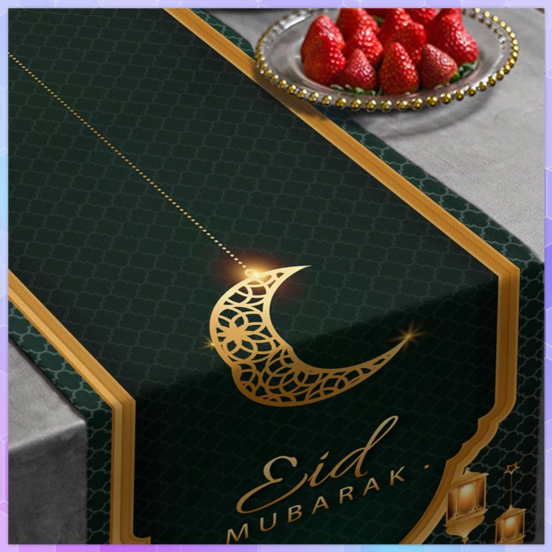 

Ramadan Decoration 2022 Table Runner Eid Mubarak Decorations For Home Tablecloth Ramadan Kareem Decor Eid Al Adha Islamic Muslim