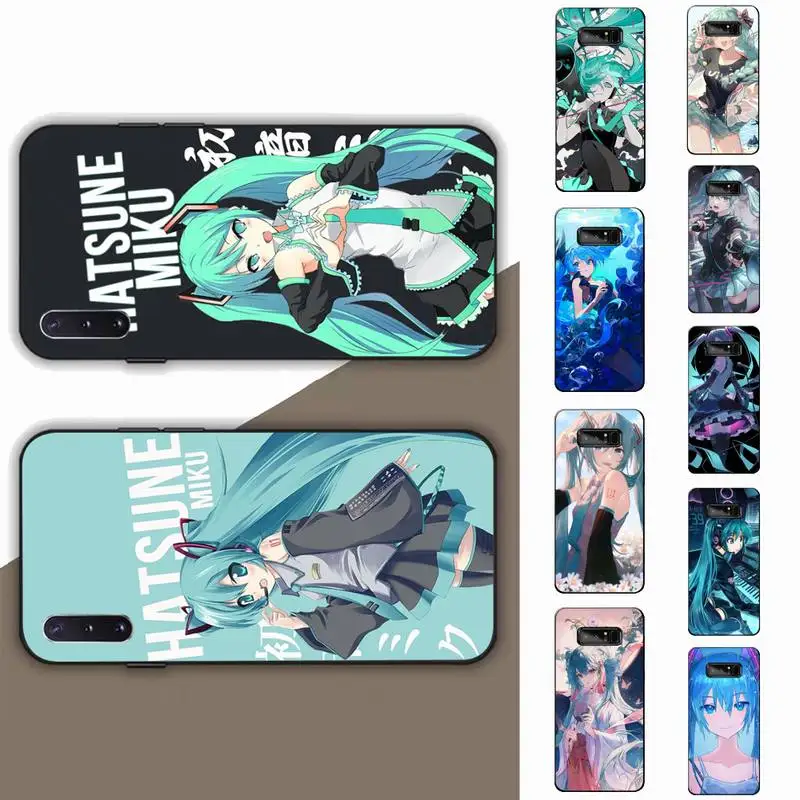 Телефонный чехол BANDAI Hatsune Miku для Samsung Note 5 7 8 9 10 20 pro plus lite ultra A21 12 72 |